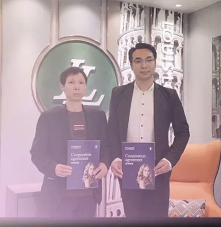 成功加盟| 恭喜湖南雷總加盟意大利進口·LOUIS LONG藝術涂料
